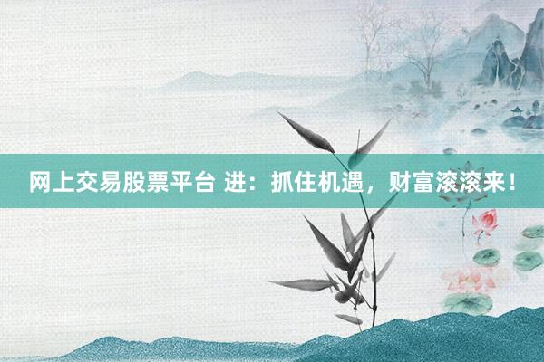 网上交易股票平台 进：抓住机遇，财富滚滚来！