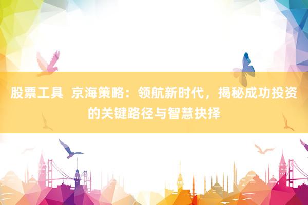 股票工具  京海策略：领航新时代，揭秘成功投资的关键路径与智慧抉择