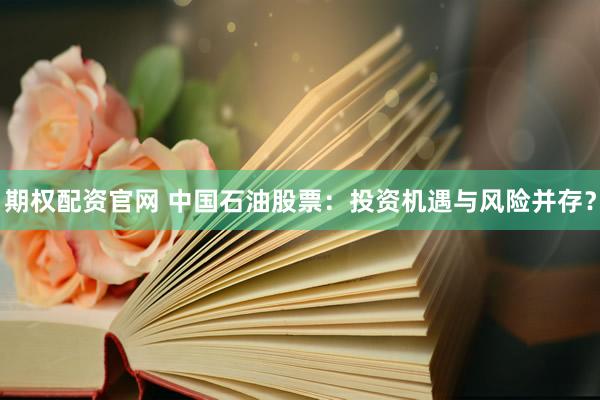 期权配资官网 中国石油股票：投资机遇与风险并存？