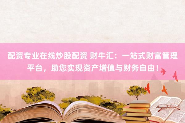 配资专业在线炒股配资 财牛汇:一站式财富管理平台,助您实现资产增值与财务自由!